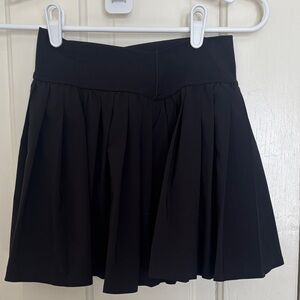 Aerie Black A-Line Skirt